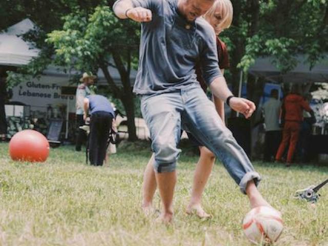 Kick ball